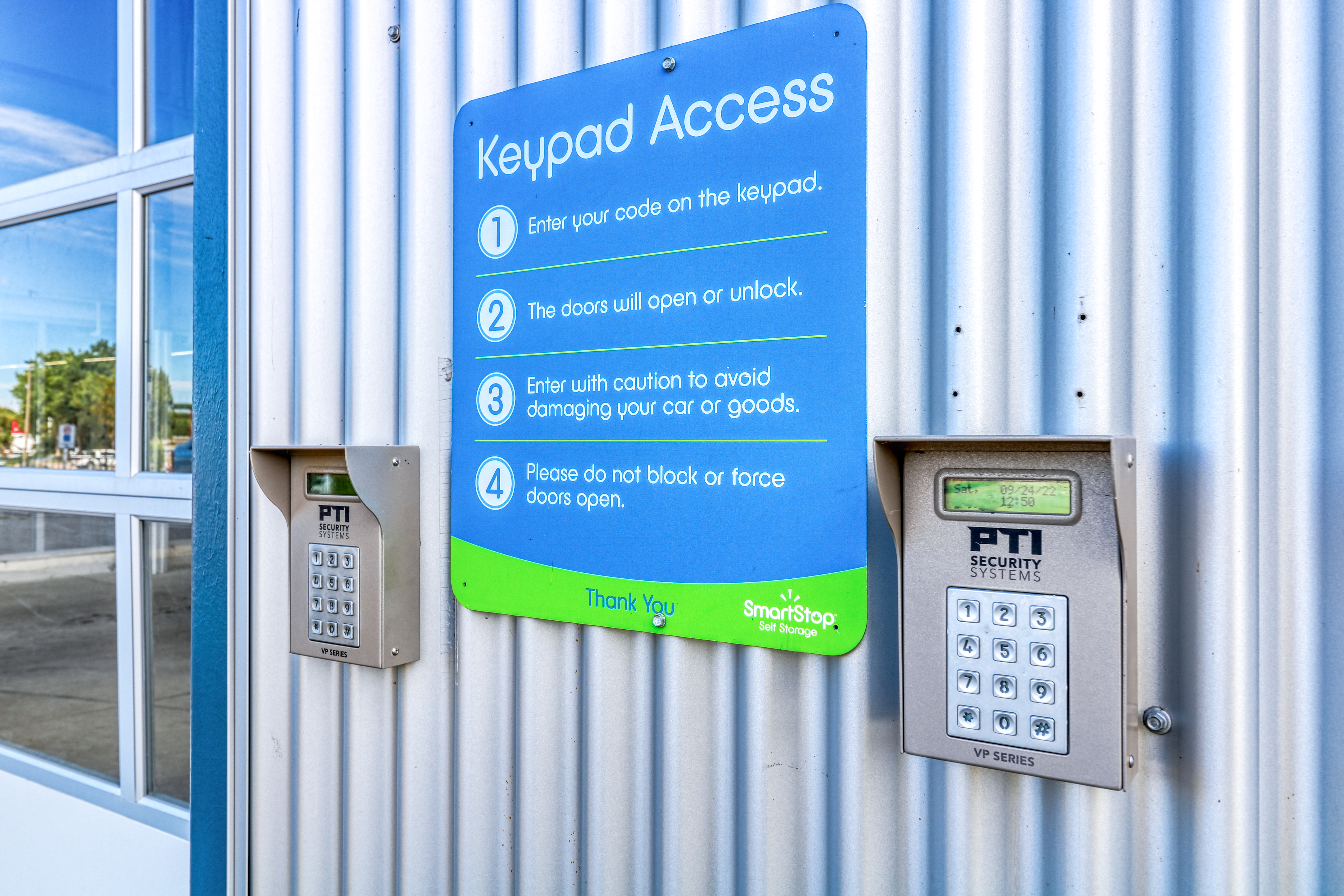 SmartStop Self Storage Facility at 450 Iroquois Shore Rd, Oakville, ON - Keypad