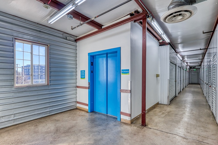 SmartStop Self Storage Facility at 5885 W Colfax Lakewood, CO - Elevator