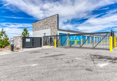 SmartStop Self Storage Facility at 7411 S Gartrell Rd, Aurora, CO - Gate Access