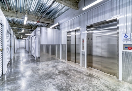 SmartStop Self Storage Facility at 16600 SE 18th Street, Vancouver, WA - Elevator
