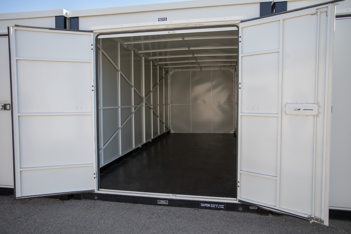Open Drive up unit at NewFrontierSelfStorage-BennettCO-915SharisCt