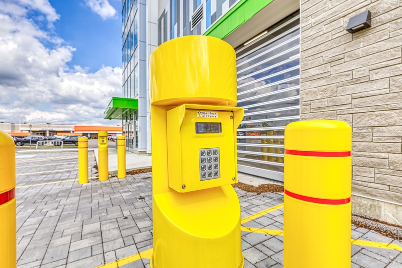 Keypad entry at SmartStop Self Storage-EtobicokeON-1985KiplingRd