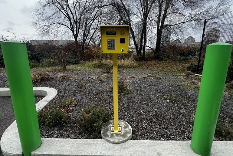 SmartStop Self Storage Facility at 948 Ellis St Kelowna, BC - Keypad Access