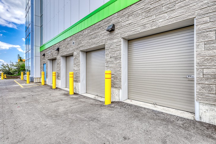 Drive Up units at SmartStop Self Storage-EtobicokeON-1985KiplingRd