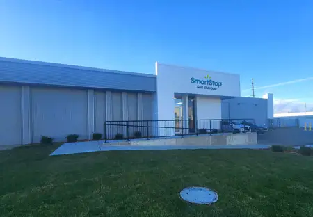 SmartStop Self Storage Facility at 14135 128 Ave NW, Edmonton, AB - Storefront