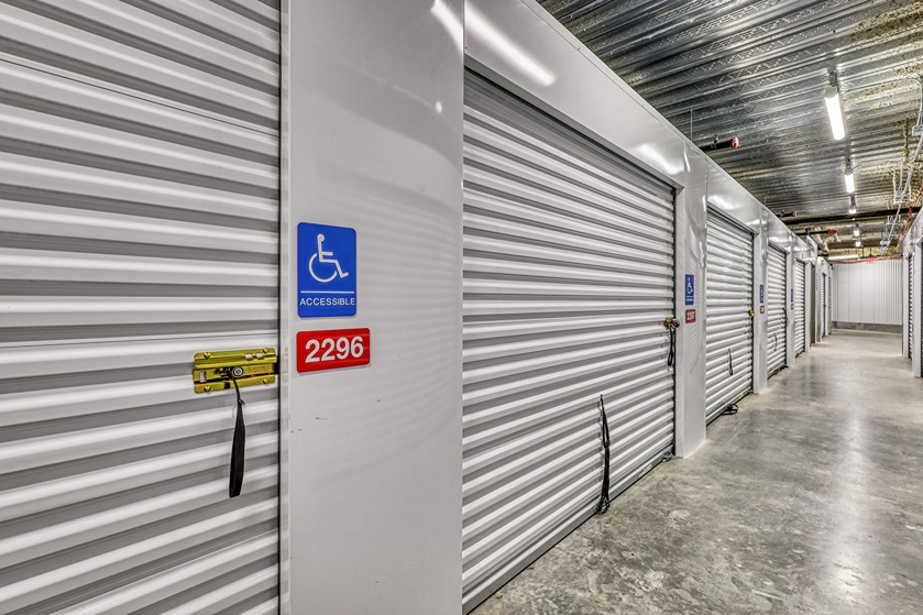 Handicapped climate control storage units at SmartStopSelfStorage-CliftonNJ-1204 Broad St