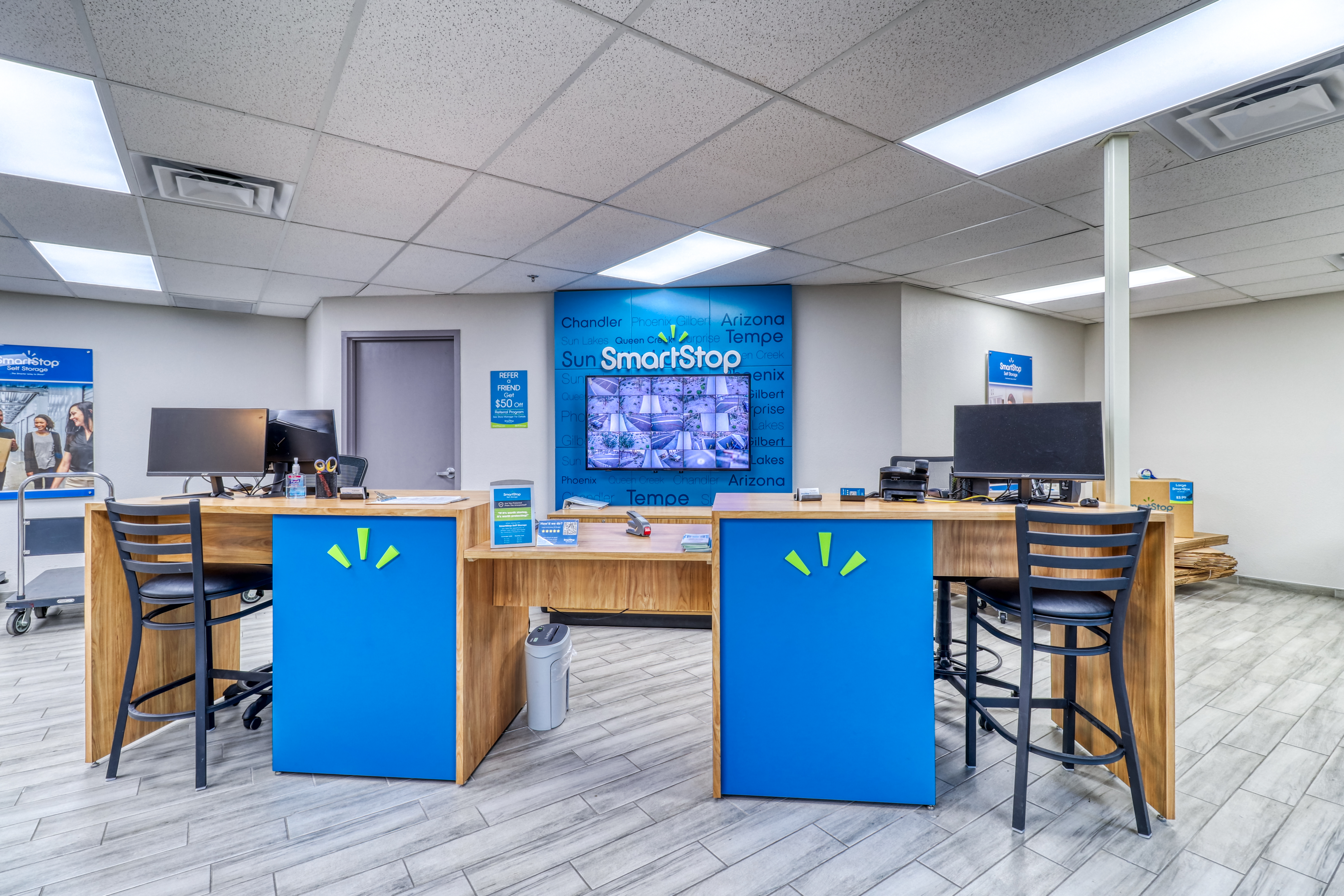 SmartStop Self Storage Facility at 4730 E Baseline Rd, Phoenix, AZ - Office
