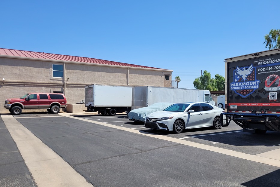 Uncovered vehicle storage at SmartStopSelfStorage-GlendaleAZ-13551WGlendaleAve