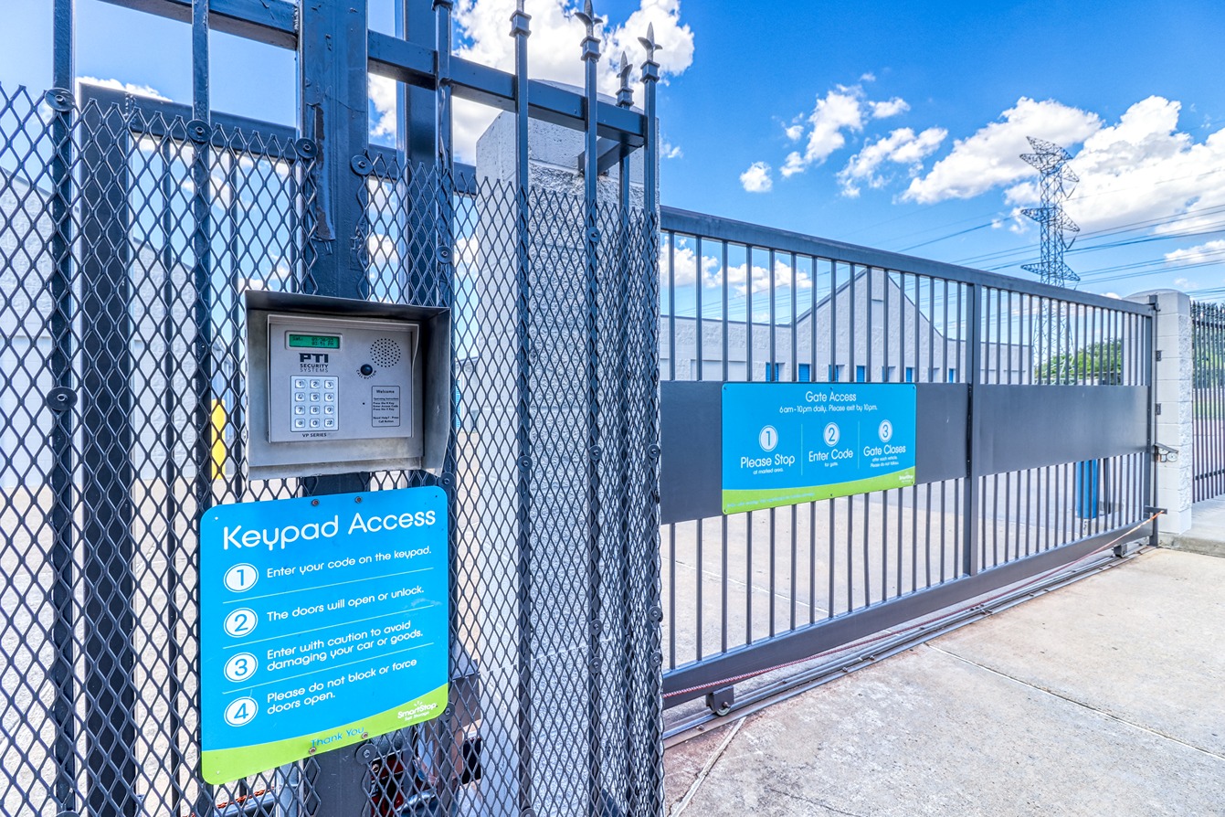 SmartStopSelfStorage-HoustonTX-10830WestRd-Keypad and Gate