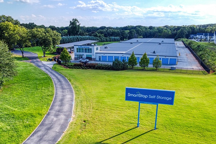 Drone Image at SmartStopSelfStorage-BoilingSpringsSC-112 McCullugh Rd