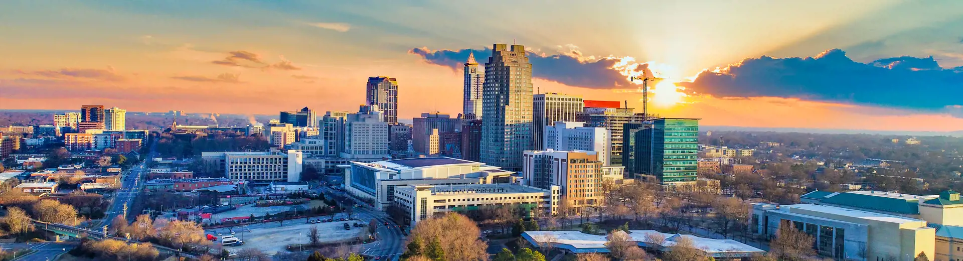 Raleigh, NC skyline