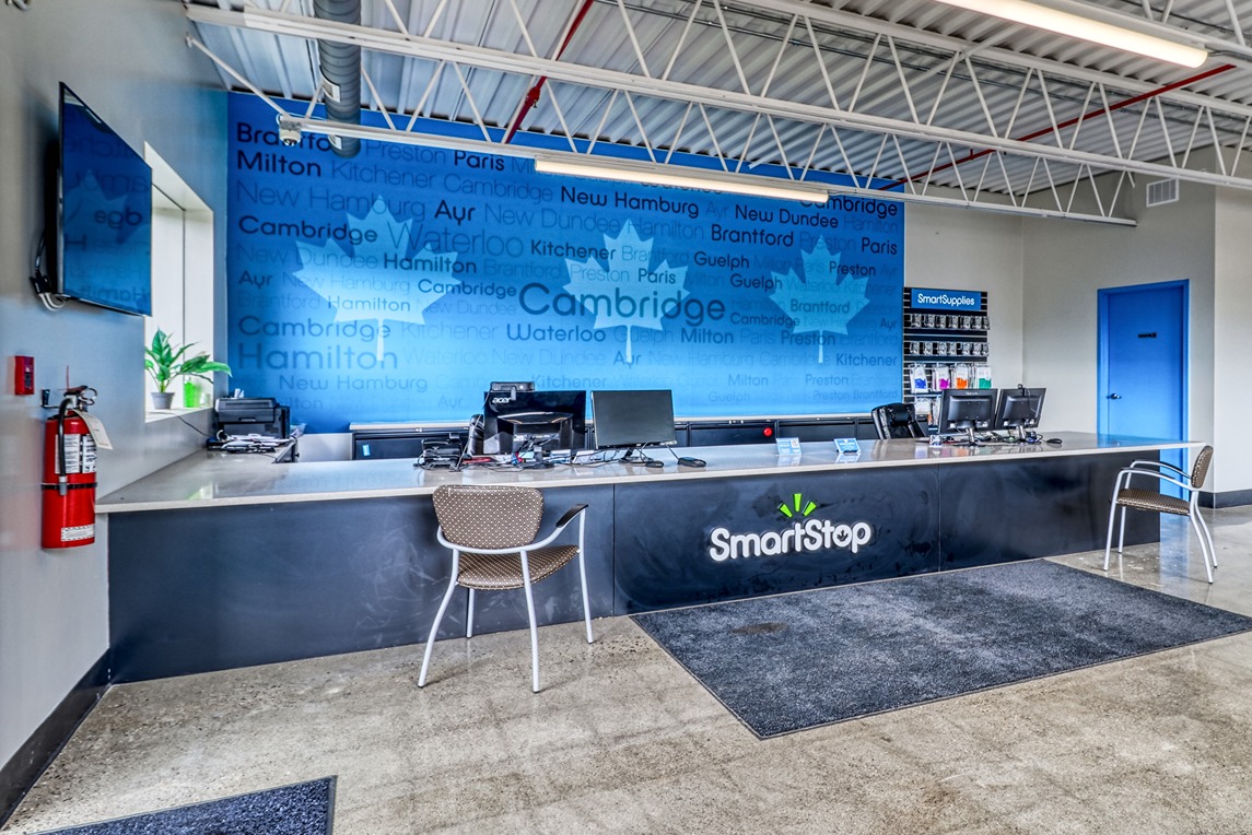 SmartStop Self Storage Facility at 111 Savage Dr,  Cambridge, ON - Office