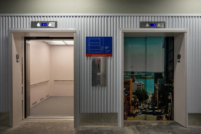 Elevators at SmartStopSelfStorage-610 Wright Ave, Dartmouth, NS