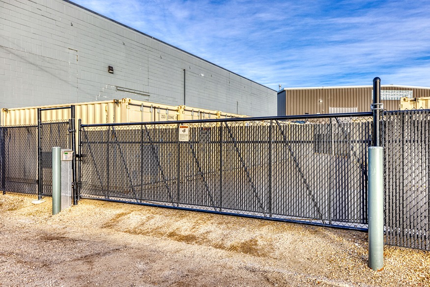 SmartStop Self Storage Facility at 10820 119 St. NW, Edmonton, AB - Gate Access