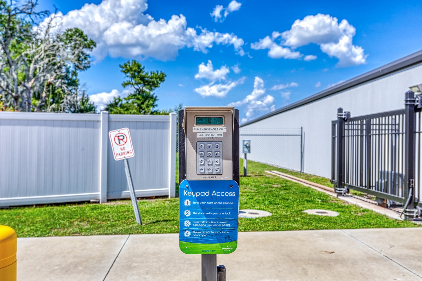 5688 E State Rd 44, Wildwood, FL. Keypad | SmartStop