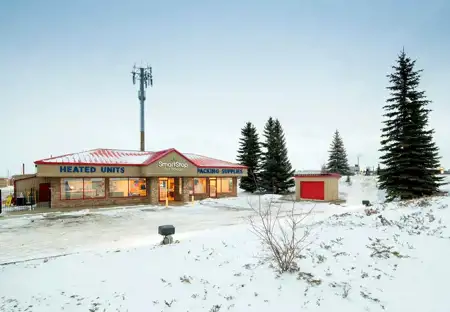 SmartStop Self Storage - 61 Broadway Blvd Sherwood Park, AB - Storefront