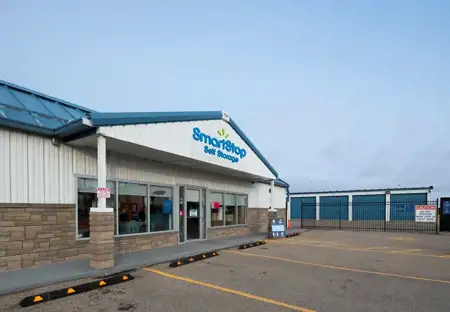 SmartStop Self Storage - 29 McKenzie Crescent, Cochrane, AB - Storefront