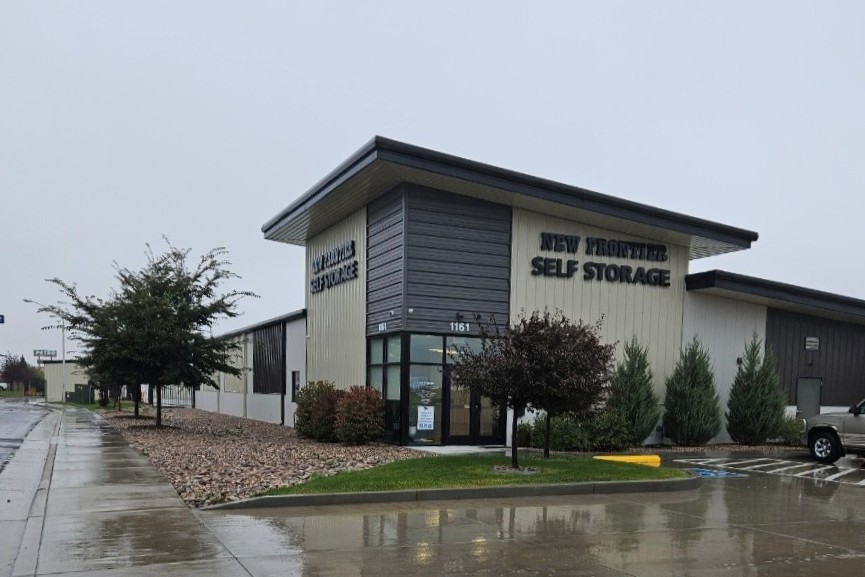 Storefront at NewFrontierSelfStorage-1161EvansSt, Laramie, WY