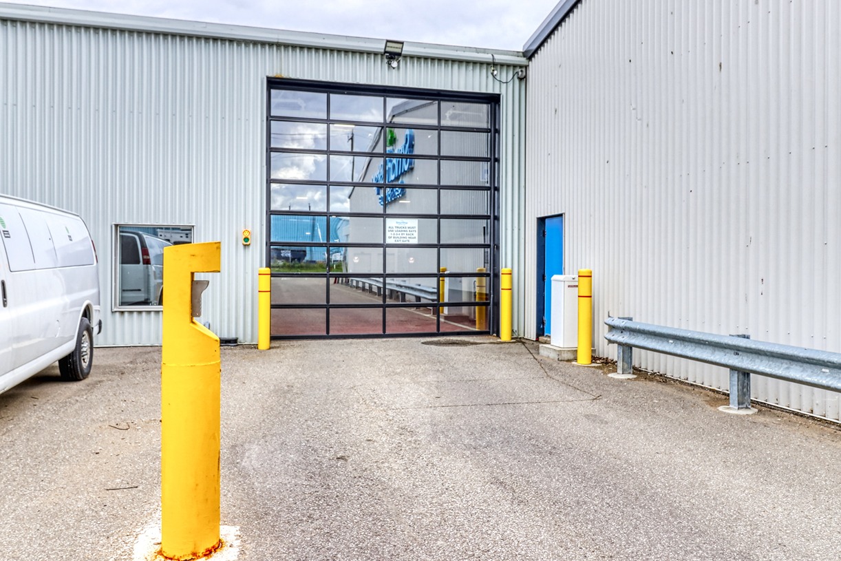 SmartStop Self Storage Facility at 111 Savage Dr,  Cambridge, ON - Exterior Drive Through