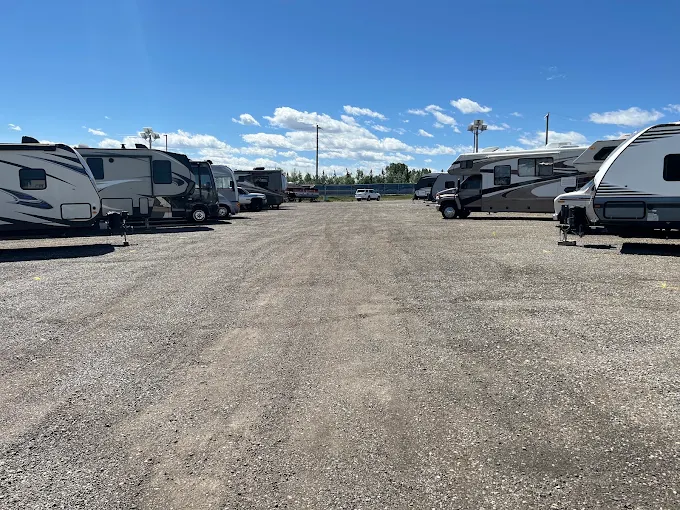 Parking at SmartStop Self Storage - 243232RainbowRd Chestermere, AB