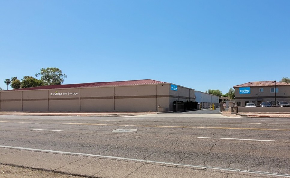 Storefront at distance at SmartStopSelfStorage-GlendaleAZ-13551WGlendaleAve