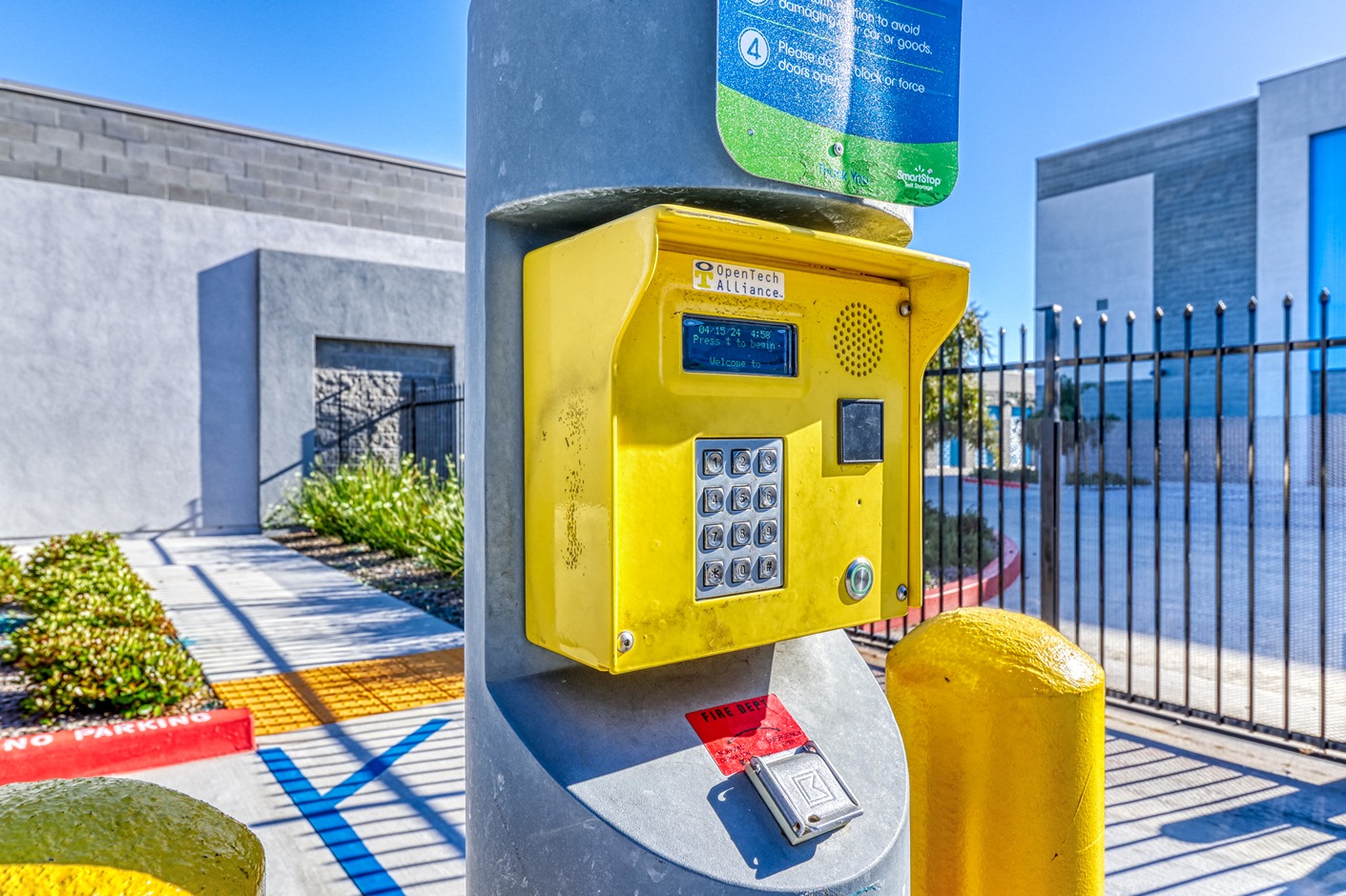 SmartStop Self Storage Facility 970 industrial Blvd, Chula Vista - Keypad Access