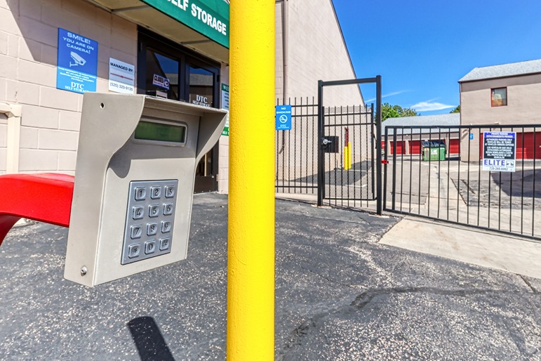Keypad at DTC Self Storage 7326 S Yosemite St Centennial, CO 80112