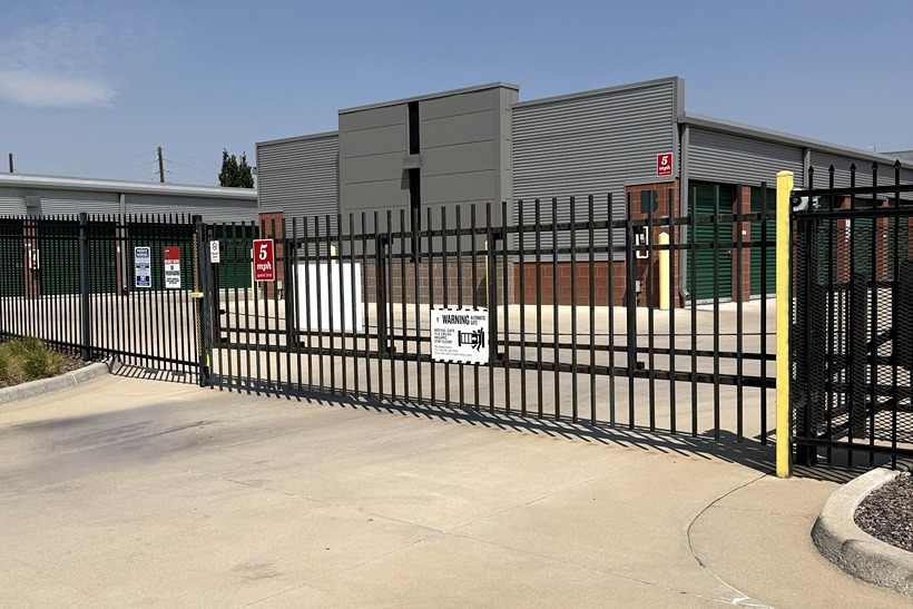 Gate at 303SelfStorage-DenverCO-3800NMonacoPkwy