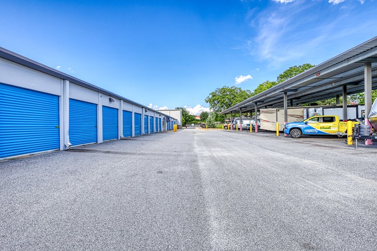 Drive up units at SmartStopSelfStorage-BoilingSpringsSC-112 McCullugh Rd