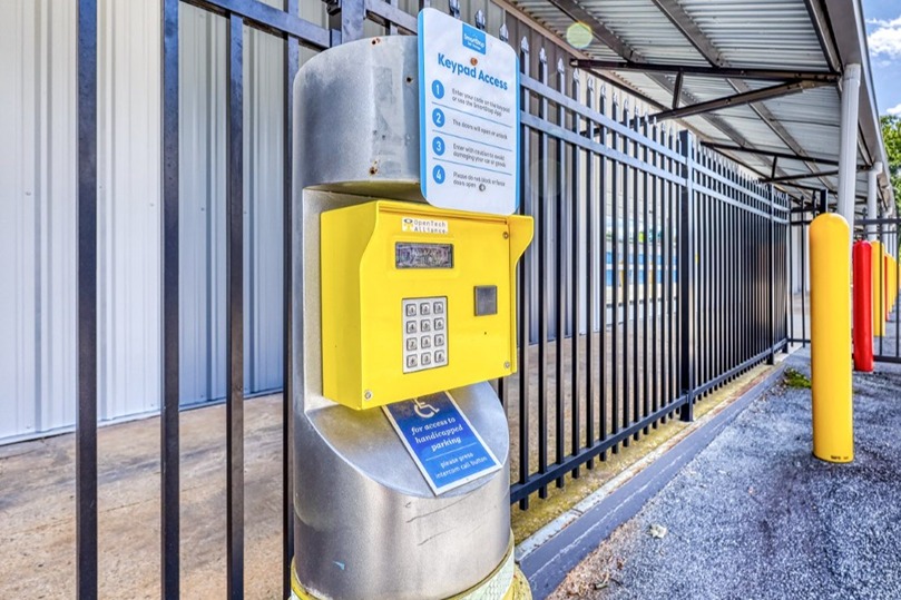 Keypad access at SmartStopSelfStorage-SpartanburgSC-899EMainSt