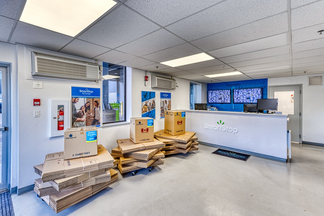 SmartStop Self Storage Facility at 10820 119 St. NW, Edmonton, AB - Office