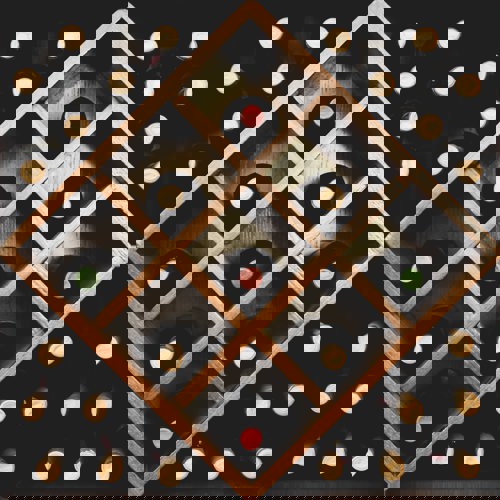 wine storage on wall