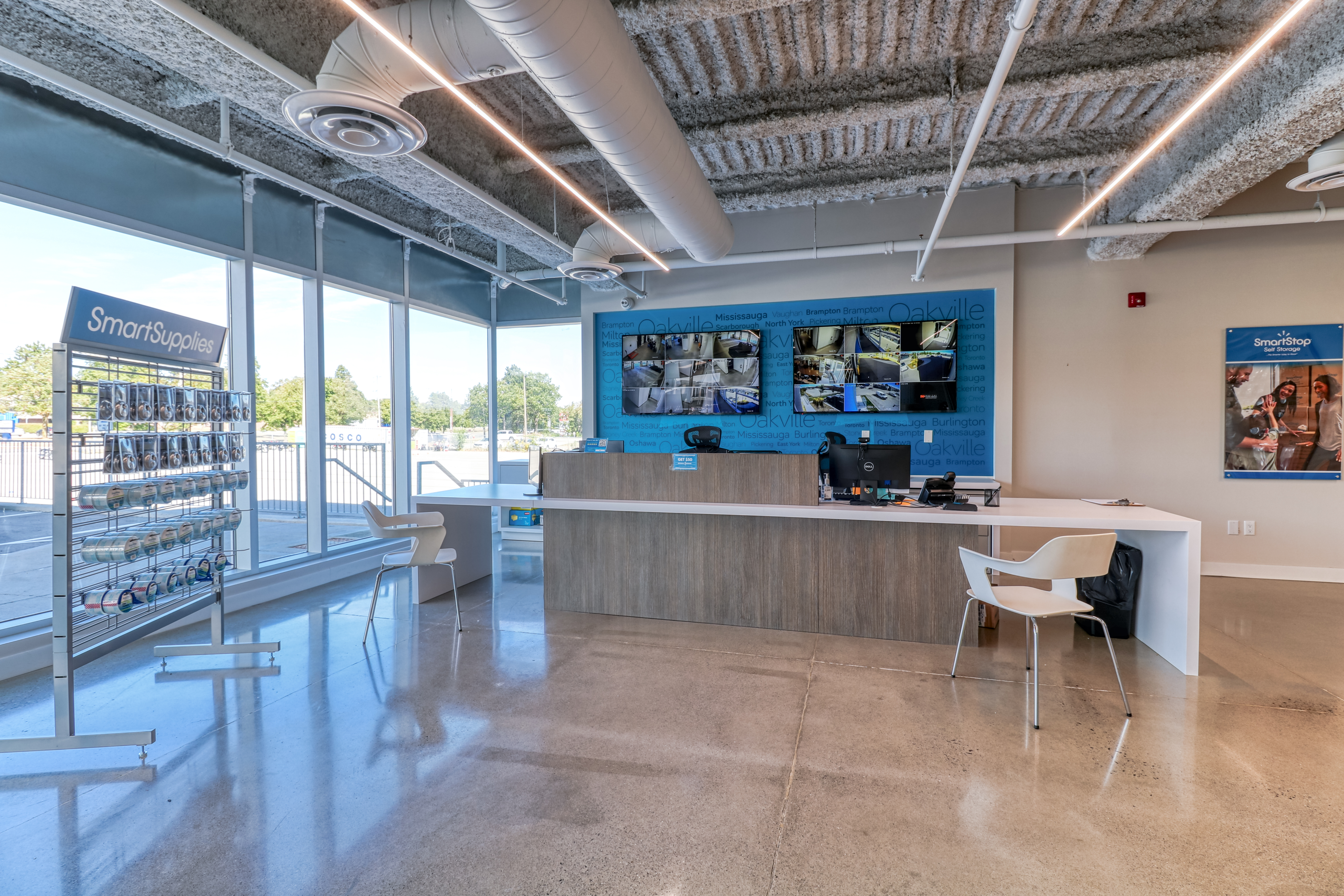 SmartStop Self Storage Facility at 450 Iroquois Shore Rd, Oakville, ON - Office