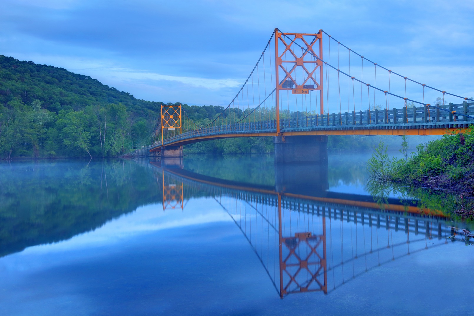 Beaver Bridge in the Ozark Mountains of Arkansas