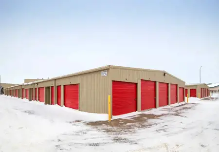 SmartStop Self Storage - 61 Broadway Blvd Sherwood Park, AB - Drive Up Units
