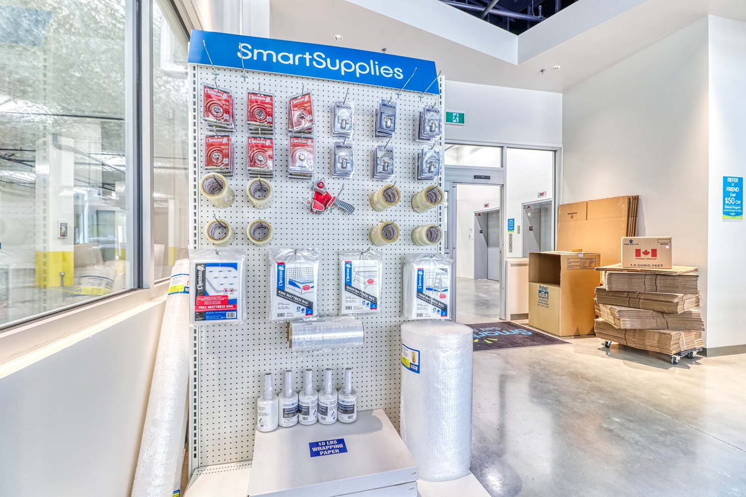 SmartStop Self Storage Facility at 1615 Franklin St Vancouver, BC- MovingSupplies