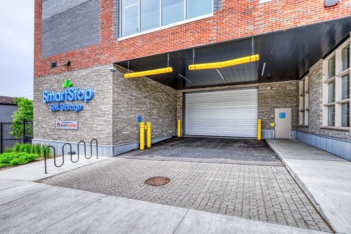 All weather loading bay at SmartStopSelfStorage-494GilbertAve-York,ON