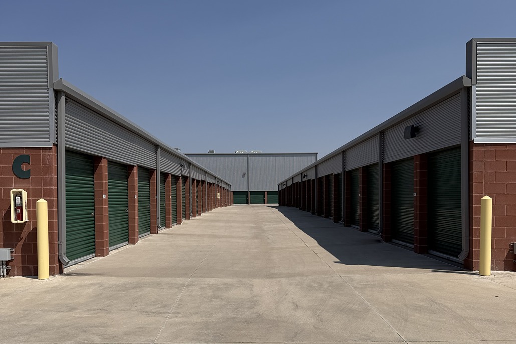 Drive up units at 303SelfStorage-DenverCO-3800NMonacoPkwy