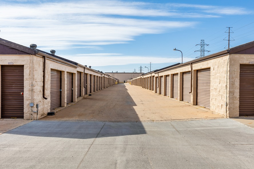 Drive up units at SmartStopSelfStorage-DenverCO-1208 W Evans Ave