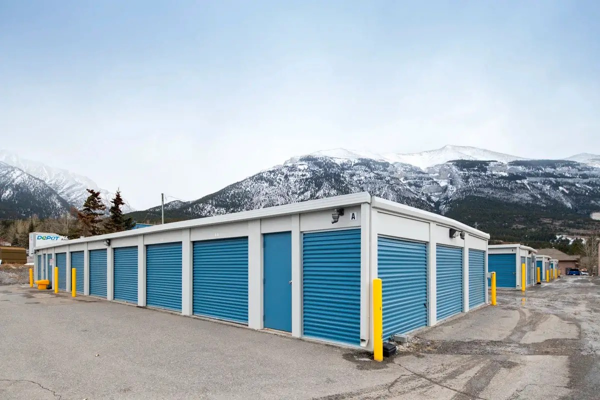 SmartStop Self Storage-110 Bow Meadows Crescent, Canmore, AB  - Exterior Units