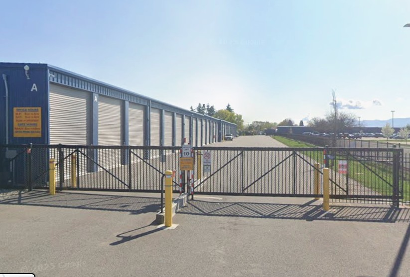 Gate at New Frontier Self Storage-4426NSullivanRd Spokane Valley, WA