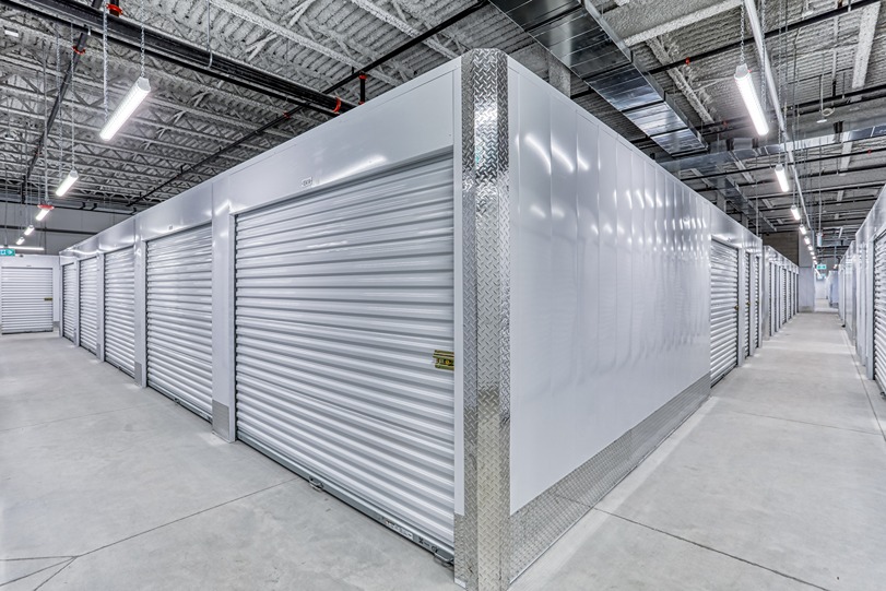 Image of interior climate controlled self-storage units