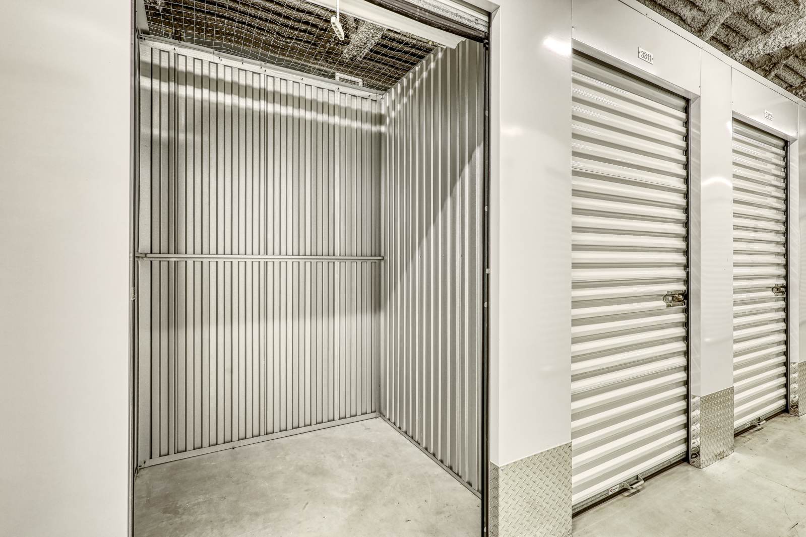 Climate controlled storage unit at SmartStop self storage facility in Toronto, Ontario on 1480 Jane St.