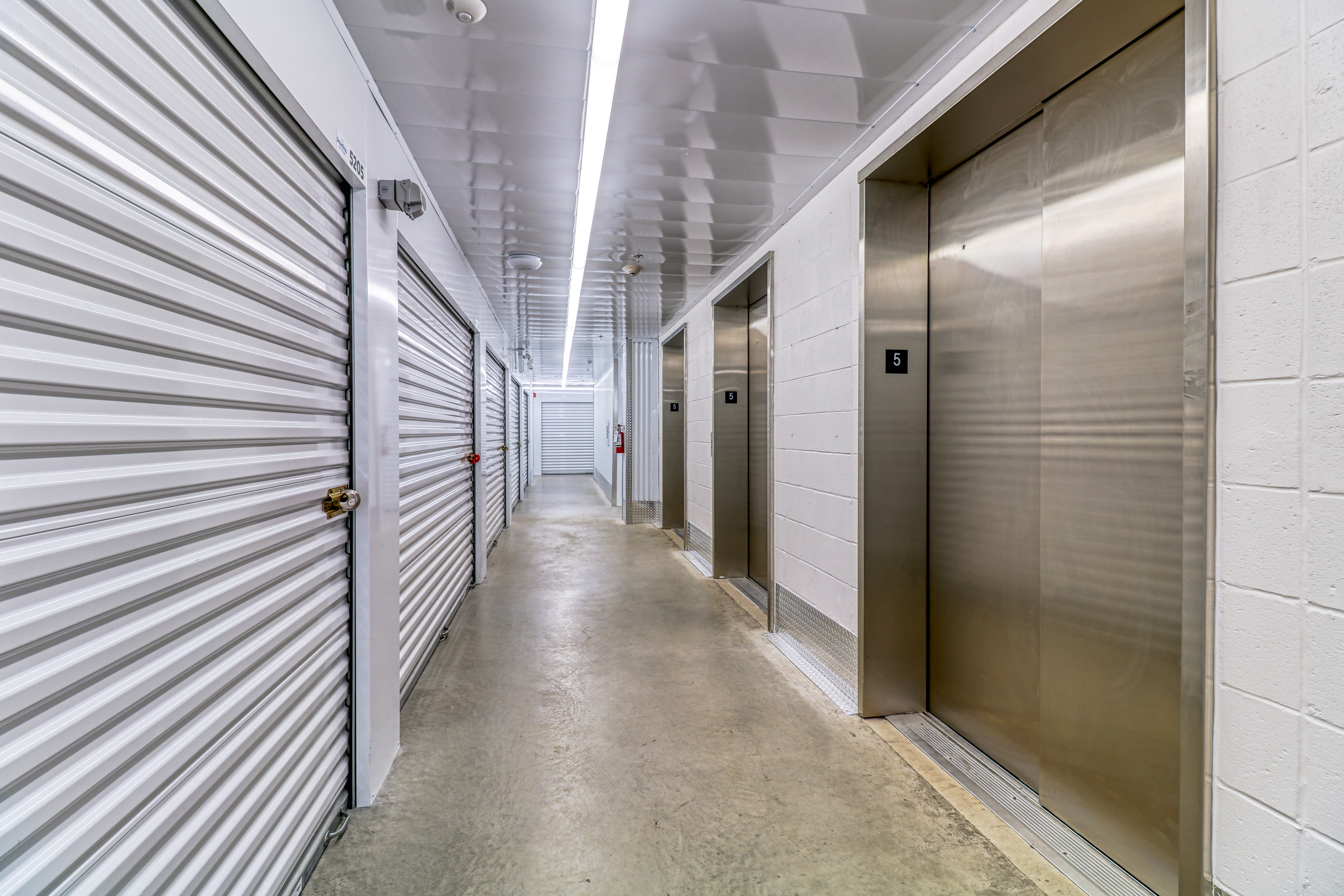 SmartStop Self Storage Facility at 450 Iroquois Shore Rd, Oakville, ON - Elevator
