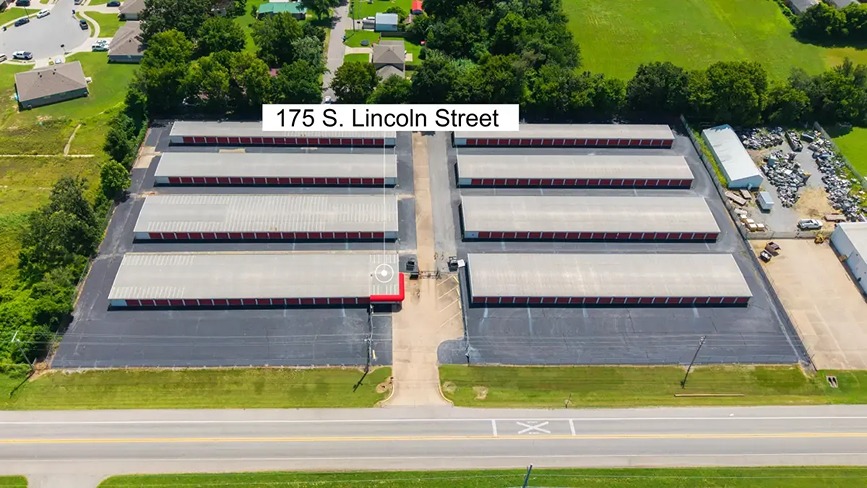 Drone at SmartStop Self Storage-Siloam SpringsAR-175 S Lincoln St