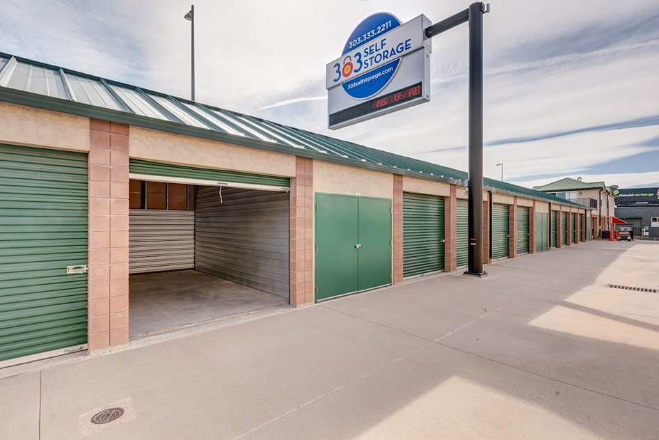 Drive up units at 303SelfStorage-DenverCO-1699 S Broadway