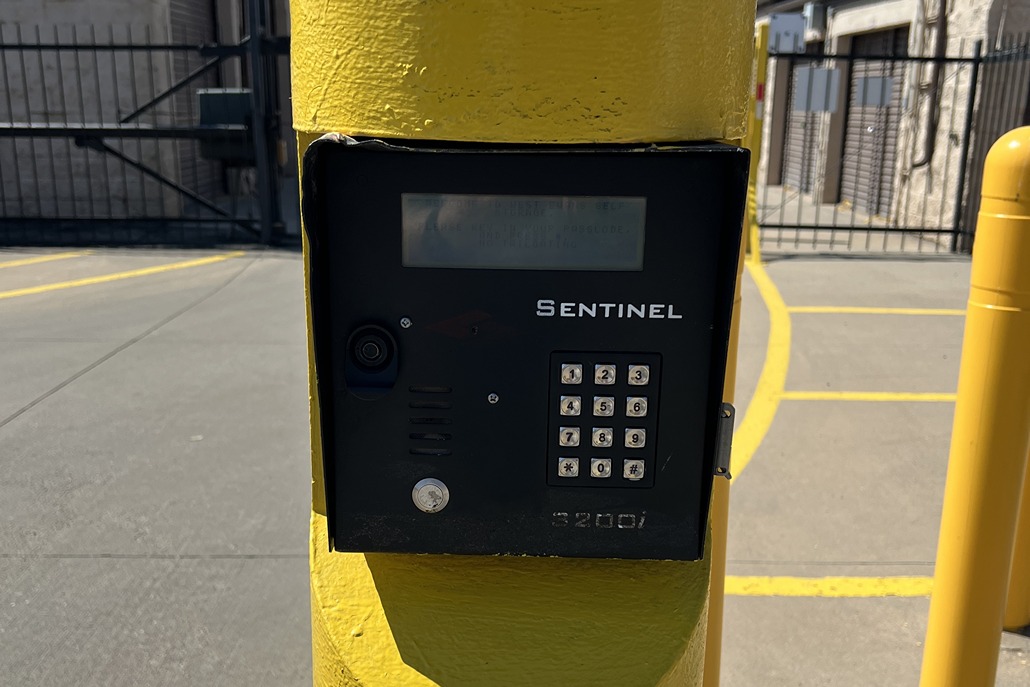 Keypad at SmartStopSelfStorage-DenverCO-1208 W Evans Ave