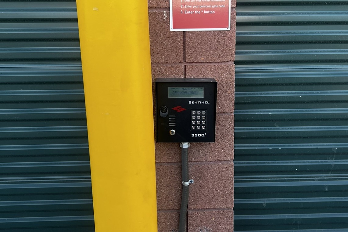 SmartStop Self Storage Facility at 5885 W Colfax Lakewood, CO - Keypad