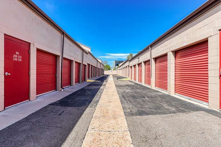 Drive up units at DTC Self Storage 7326 S Yosemite St Centennial, CO 80112