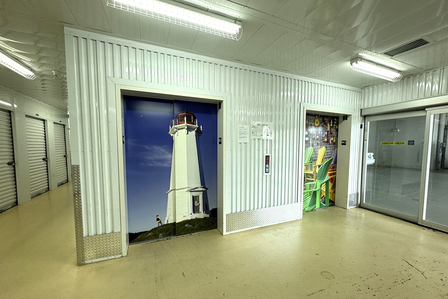 Elevators at SmartStopSelfStorage-610 Wright Ave, Dartmouth, NS